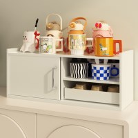 다용도 멀티 슬라이딩 수납장 데스크 정리 선반