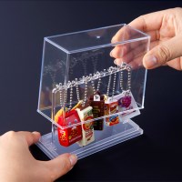 키링 보관 아크릴 투명 케이스 키링걸이 수납 정리함