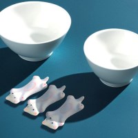 퍼피툴 수저받침 세라믹 1+1 세트