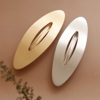 제이로렌 볼드 메탈 도넛 헤어자동핀 H01195