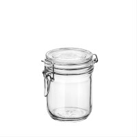 보르미올리 피도 원형 밀폐용기 투명실린더 (냉동) 500ml