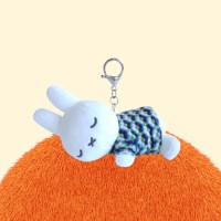 잠자는 미피 꽃무늬 키링_믹스