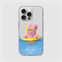 swimming windy [클리어 폰케이스]