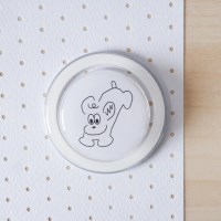 점핑 퍼피(화이트) 에폭시 스마트톡 그립 핑거톡