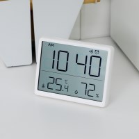 심플 자석 탁상 LED 온습도 시계