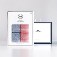 송월타올 호텔수건 루시아 180g 2p 선물세트(쇼핑백) 기념수건 답례