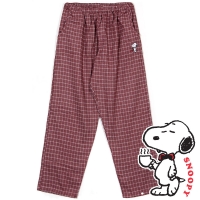 디즈니잠옷 스누피 파자마 잠옷바지 여름잠옷 체크바지