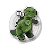 맥세이프 클리어톡 - 크래시 디노(Crash Dino)