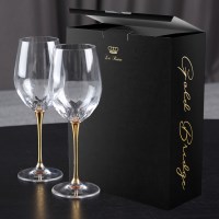라헨느 골드브릿지 유니버셜 와인잔 2p 세트