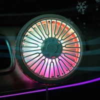 LED 레인보우 화물차 택시 승용차 RV 4종택1 차량용선풍기