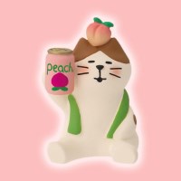 concombre 건배 복숭아사와 고양이