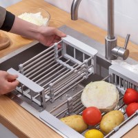 길이 조절 식기 건조대 소형