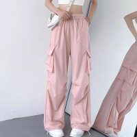 인생카고 볼륨 포켓 스트링 카고 바지