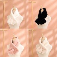 겨울 숏 페이크퍼 쁘띠 털 목도리 머플러