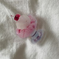 cherry ice cream 디자인 [아크릴스마트톡]