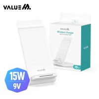 15W 고속 무선 충전 거치대 빠른 편리한 무선 충전기