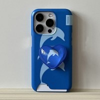 happy dolphin 디자인 [카드수납 폰케이스]