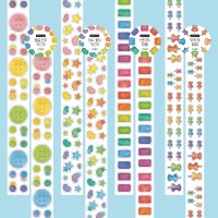 빈티지 데코 키스컷 4종