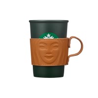 스타벅스 머그잔 그린 사이렌 슬리브 머그 355ml