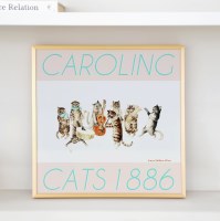 미리 설렘 크리스마스 - 루이스 웨인 - C42 캐롤 캣츠