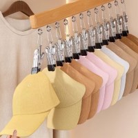 회전하는 우드 12구 모자걸이 2type