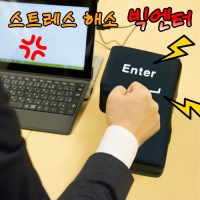 엔터 쿠션(USB입력 가능)