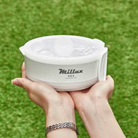 밀룩스 USA 접이식 휴대용 여행용 햇반 라면 전기포트