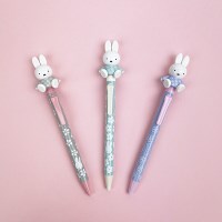 [수입] 미피 캐릭터 움직이는 액션 볼펜2종-검은색잉크(0.7mm)