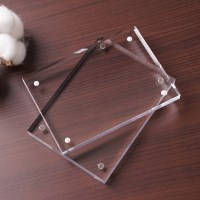 투명 아크릴 자석액자 미니소품 사진 그림 프레임 인테리어