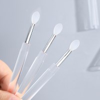 실리콘 립 브러쉬 팁 휴대용 컨실러 립스틱 핑거팁 브러시 5P