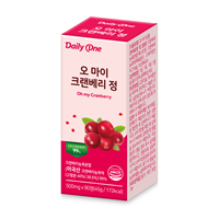 데일리원 오 마이 크랜베리 정 요로건강 여성 영양제 500mg X 90정 1