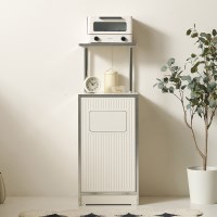 토브 수납장 휴지통 휴지통수납장 1칸 재활용 쓰레기통 분리수거 분