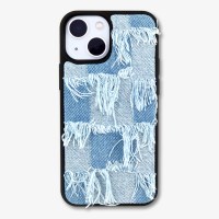 TEXTILE PHONE CASE [DAMAGED BLUE]