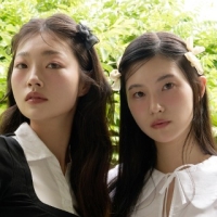 [2SET] chiffon ribbon hair pin (2colors)