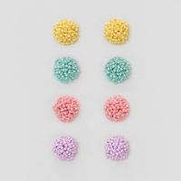 blossom party beads earrings (4colors)
