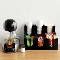 카페 탕비실 테이크아웃 소품 6단 멀티 디스펜서 CD90