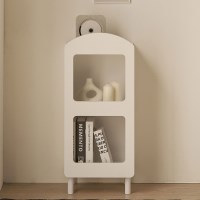 블릭 오브제 미니 슬림 복도 틈새 폭좁은 벽난로 콘솔 선반 수납장 