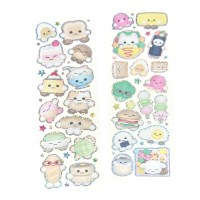 3d 홀로그램uv 스티커 2종선택 ver.2 (반짝이빵집/반짝도시락)