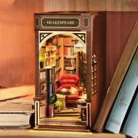 diy 북엔드 책꽂이 미니어처 셰익스피어 서점