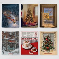 겨울 크리스마스 트리 패브릭 포스터 Part.1 65종 [직사각 46-65번]