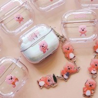 잔망루피 갤럭시버즈3 프로 클리어 하드 일체형 케이스