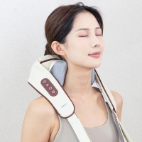 [온열기능] 3D 목 어깨 마사지기 승모근 안마기 EM10