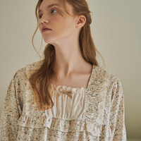 [울랄라 Ullala!] 신시아 긴팔 투피스 크림 30수