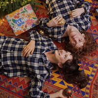 [울랄라 Ullala!] 클로저 긴팔 남성페어 네이비 21수