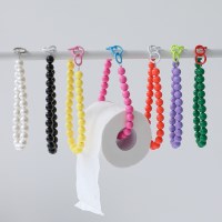 구슬 비즈 두루마리 휴지걸이 티슈 홀더 집들이선물 7color
