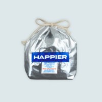 Happier label fortune pouch_S_silver