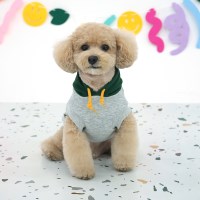 [패리스독] 스마일위드미 후드티셔츠