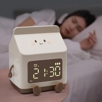귀여운 캐릭터 무소음 탁상시계 알람 인테리어 소품