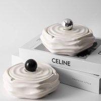 가정 업소용 도자기 재떨이 냄새차단 인테리어 소품