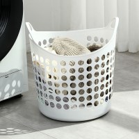 세탁바구니 빨래바구니 손잡이 세탁 수거 빨래통 R124